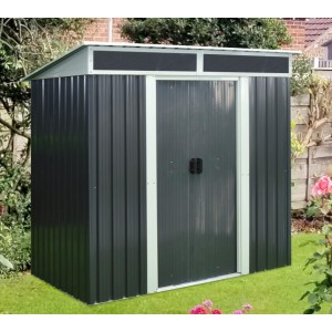 Garden Shed with Front Skylight L 193 x W 239 x H 202cm PS0608